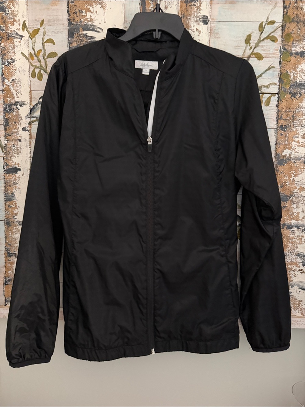 Lady Hagen Black Windbreaker Jacket